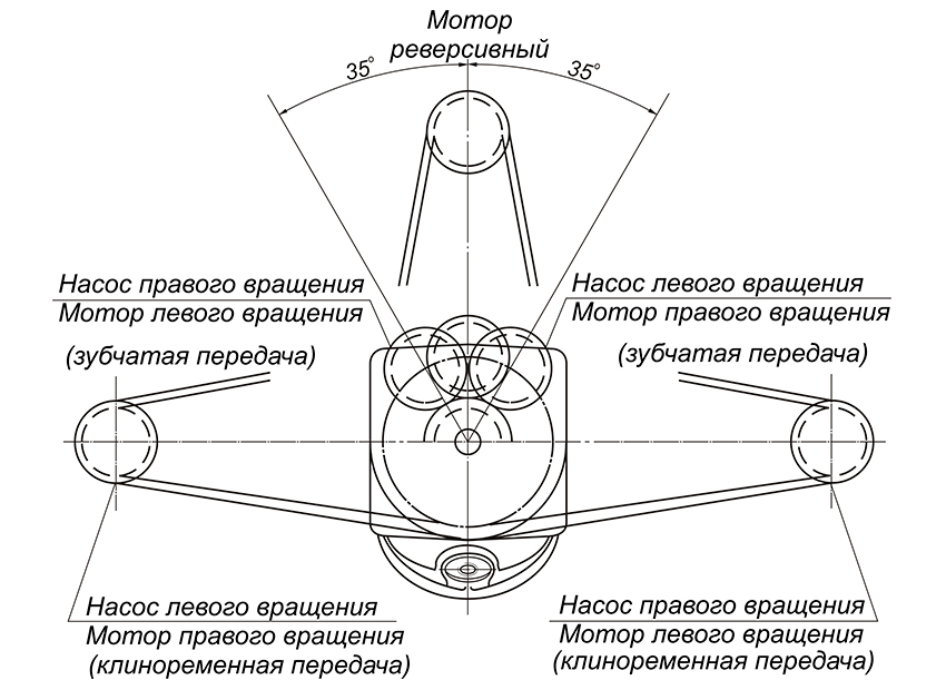 Как подключить гидромотор 410.56 - 09-02, №3